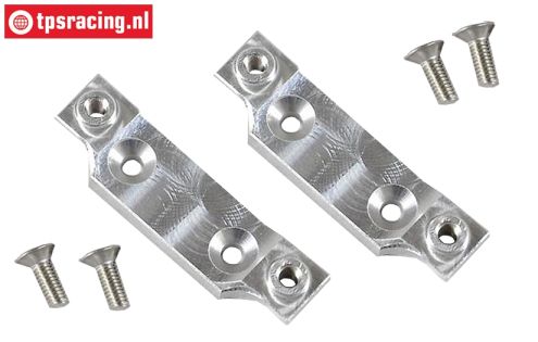 M1000/51R Mecatech adapter plates rear, 2 pcs.