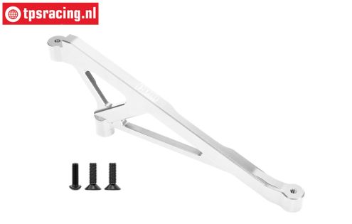 5T3/016F-S LOSI 5IVE-TE 3.0 Aluminum front Brace Silver, 1 pc.