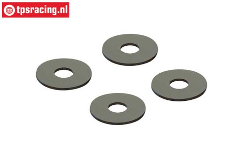 ARA709051 ARRMA Shim rings Ø3,4-Ø10-D0.5 mm, 4 pcs.