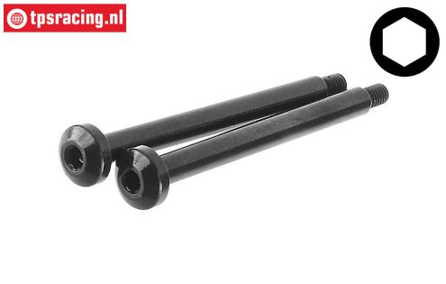 AR330194 ARRMA Wishbone pin outer Ø4-L45 mm, 2 pcs.