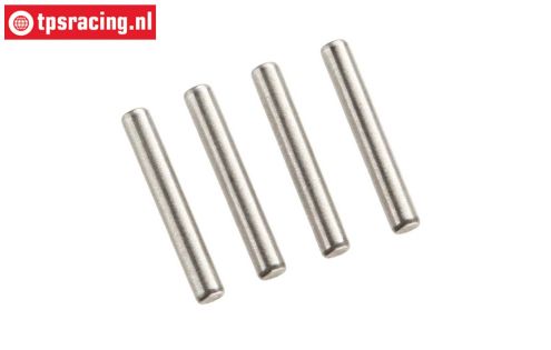 AR713009 ARRMA Steel pin Ø2.5-L16,8 mm, 4 pcs.