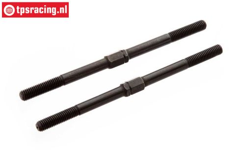 AR330221 ARRMA Adjusting rod steel Ø5-L89 mm, 2 pcs.
