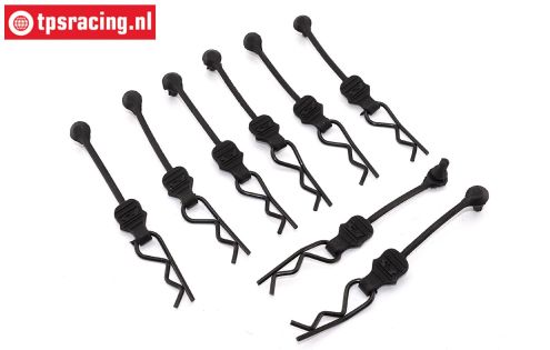 TPS6013/42 TPS Body Clips with strip Ø1,5-L30 mm, 8 pcs.