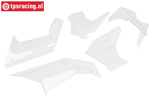ARA411009 ARRMA Fireteam Splash-Guard Transparent, set