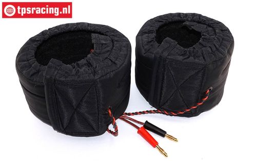 TPS0428/08 1/6 Scale Tire warmers 12 Volt-W80 mm, 2 pcs.