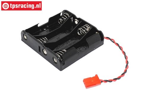 F0100134 Futaba Battery box 4 x AA, 1 pc.