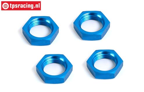 BWS55016B Wheel nut Bleu Ø24 mm, 4 pcs.