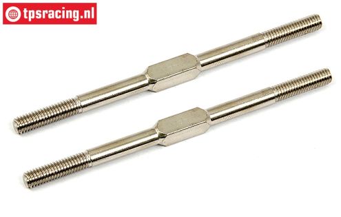 BWS55018 Steel Turnbuckle M6-L112 mm BWS-LOSI, 2 pcs.