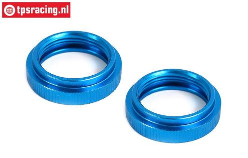 BWS55045B Shock Adjust nut Bleu Ø24 mm, 2 pcs