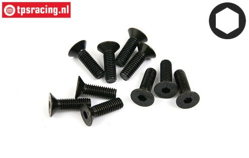 BWS56043 Countersunk Screw M6-L20 mm, 10 pcs