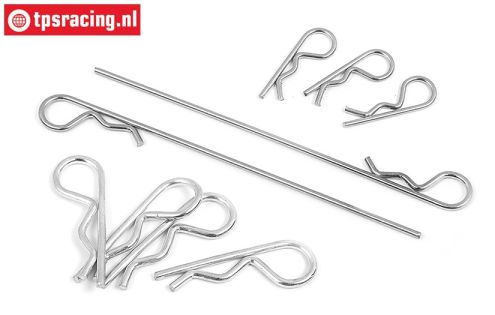 BWS56077 Body-RC Box Clips BWS-LOSI, Set