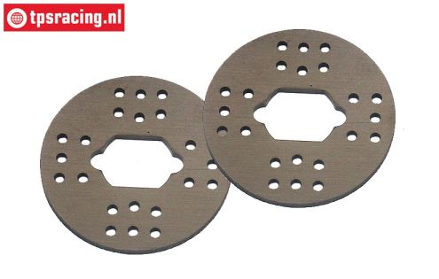 BWS64007 Alloy Brake Disk Ø56 mm, 2 pcs.