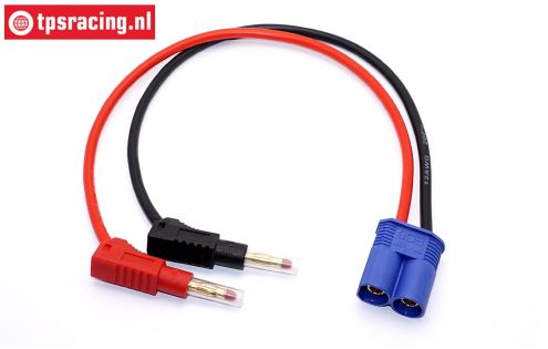 TPS58830 EC8-banana Gold charging cable Ø4.0 mm, 1 pc.
