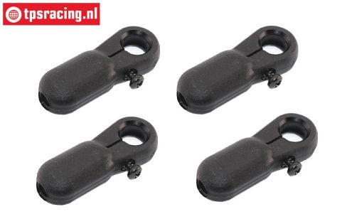 FG10027 Plastic Ball-and-Socket longer Ø6-Ø10-L45 mm, 4 pcs.