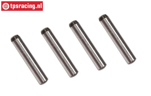 FG6106/08 Steel wheel square pins, 4 pcs.