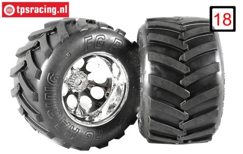 FG6227/07 Monster Truck Soft Gleud, 2 pcs.