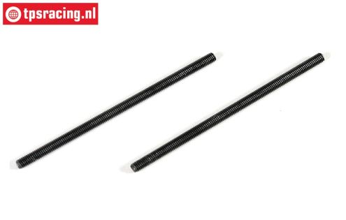 FG6254 Threaded rod M4R-L88 mm, 2 pcs