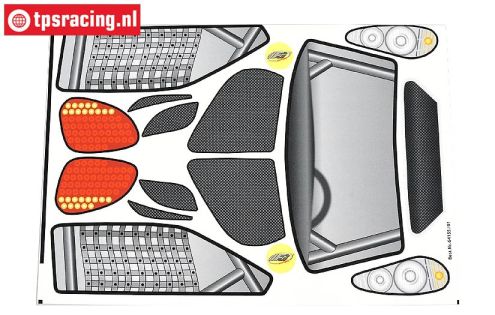 FG64155/01 Decals TR4 Truggy, Set
