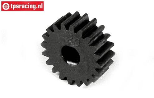 FG6424 Plastic gear 20T wide Ø10-W12 mm, 1 pc
