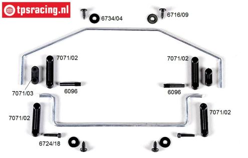 FG6425/01 Stabilizer 2WD Ø3-Ø4 mm, Set
