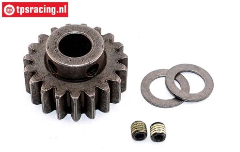 FG6432/02 Steel gear wide 19T Ø10-B12 mm, 1 pc.