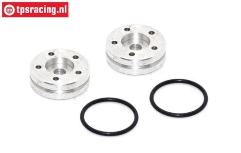FG6484 Alloy Shock piston Ø14,8-Ø1,5 mm, Set