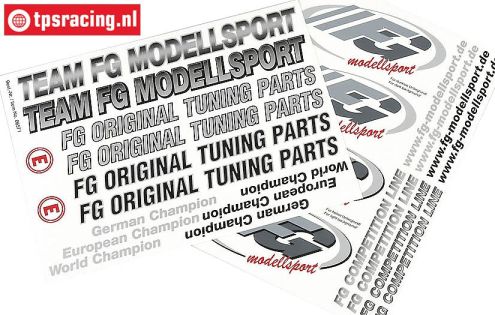 FG6571 FG Model Decals Grey, Set