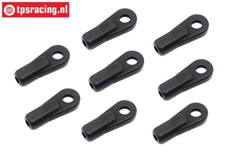 FG66244/01 Ball-and-socket Ø4-Ø7, 8 pcs