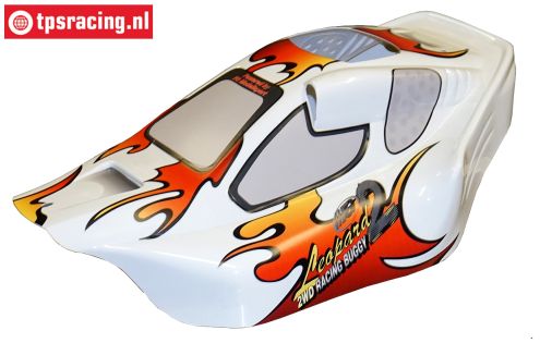FG67100/02 Body Leopard Sports-Line 2WD White, 1 pc.