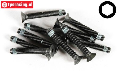 FG6722/31 Countersunk Head Screw M5-L30 mm Loctite, 10 pcs