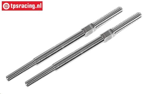 FG67229 Alloy threaded rod M7-L102 mm, 2 St.