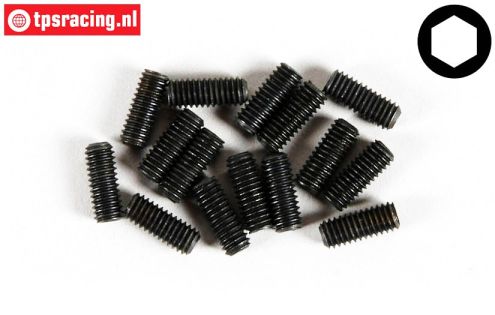 FG6729/10 Grub Screw M4-L10 mm, 15 pcs