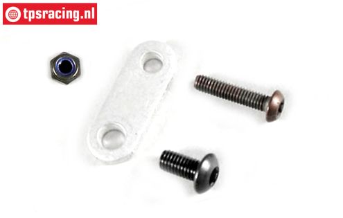 FG67298/03 Alu Pipe mount front Steel Power, set