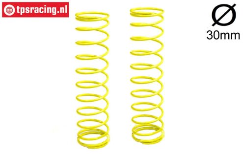 FG67316 Shock spring Yellow Ø30-Ø2,6-L145 mm, 2 pcs.