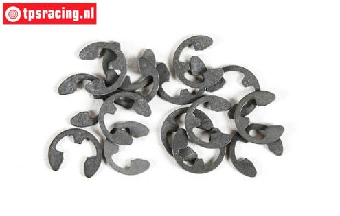 FG6732/04 E-clip spring steel Ø4 mm, 15 pcs