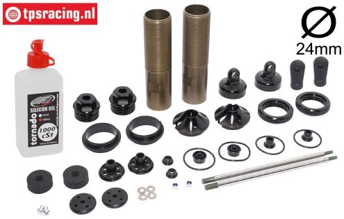 FG67320 Alloy shock Ø24-L210 mm, set