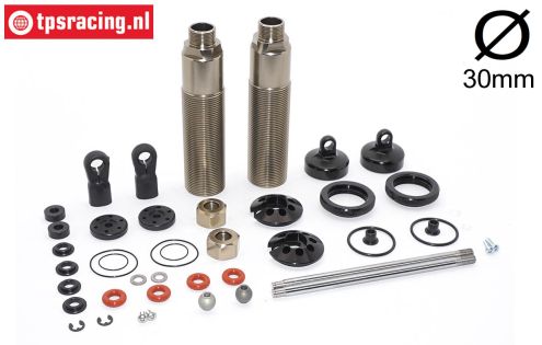 FG67331 Alloy Big-Bore shocks Ø30-L265 mm, set