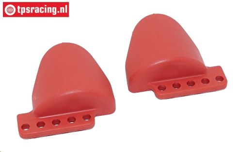 FG67336/01 Shock protection Red, 2 pcs.