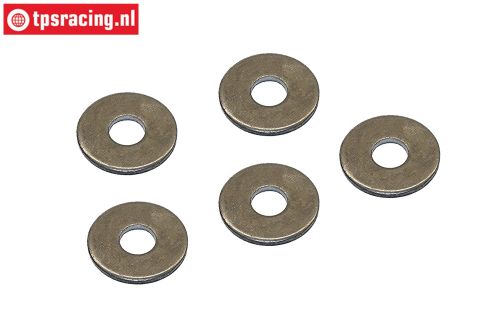 FG6734/12 Steel washer Ø8,5-Ø23,5-H1,8 mm, 5 pcs
