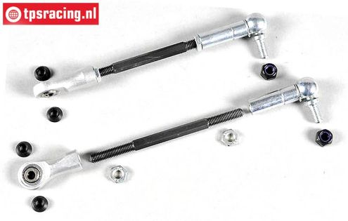 FG67365 Wishone rear upper ball joint M6-L/R-90°, 2 St.