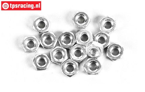 FG6739/03 Steel Nut M3R, 15 pcs