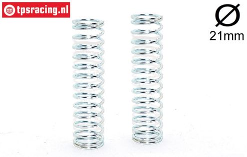 FG68302 Spring Ø21-Ø2,2-L100 mm, 2 pcs.