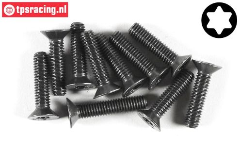 FG6923/16 Torx Countersunk screw M6-L16 mm, 10 St.