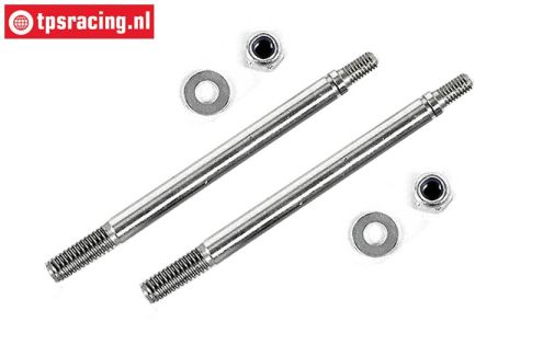 FG7090/02 Threaded Shock rod Ø4-L55 mm, 2 pc.