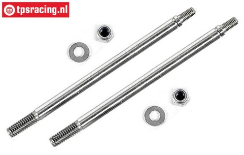 FG7091/02 Threaded Shock rod Ø4-L68 mm, 2 pcs.