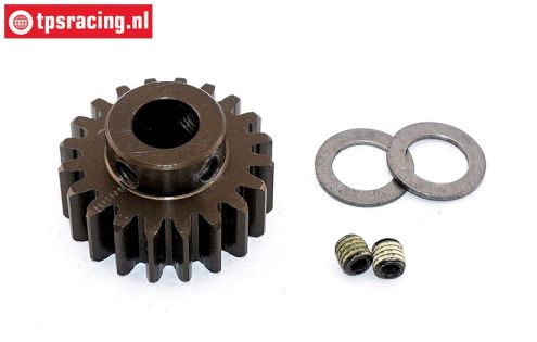 FG7430/20 Anodised alloy gear 20T wide Ø10-B12 mm, 1 pc.