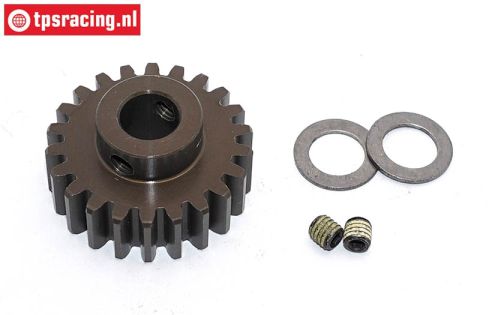FG7430/22 Anodised alloy gear 22T wide Ø10-B12 mm, 1 pc.