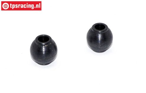 FG8081 Steel ball Ø4-Ø10-H10 mm, 2 pcs