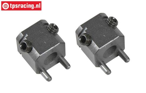 FG8407/02 Steel wheel square W17 mm, 2 pcs.