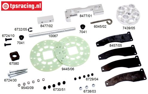 FG8447 Double disk transmission brake, set